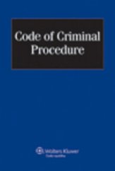 kniha Code of criminal procedure, Wolters Kluwer 2011