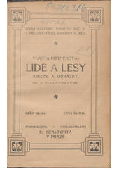 kniha Lidé a lesy skizzy a obrázky, Beaufort 1910