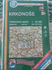 kniha Krkonoše turistická mapa 1:50 000, Klub českých turistů 2003