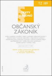 kniha Občanský zákoník právní stav ke dni 1.7.2011, C. H. Beck 2011