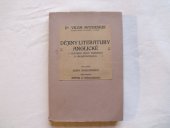 kniha Dějiny literatury anglické v hlavních jejích proudech a představitelích. Část I, - Doba anglosaská, s.n. 1910