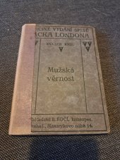 kniha Mužská věrnost, B. Kočí 1923