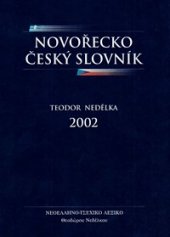 kniha Novořecko-český slovník, Asociace řeckých obcí v ČR 2002
