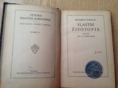 kniha Vlastní životopis, J. Otto 1918