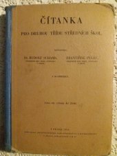 kniha Čítanka pro druhou třídu středních škol, Profesorské nakladatelství a knihkupectví 1933