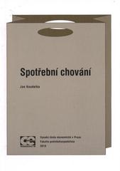 kniha Spotřební chování, Oeconomica 2010