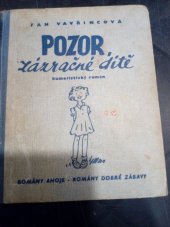 kniha Pozor, zázračné dítě humoristický román, Ahoj 1943