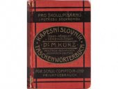 kniha Nový kapesní slovník německo-český a česko-německý, J. Lorenz 1942