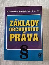 kniha Základy obchodního práva, Prospektrum 1994