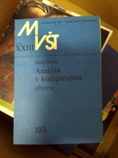 kniha Analýza v komplexním oboru vysokošk. příručka, SNTL 1985