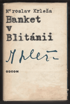 kniha Banket v Blitánii, Odeon 1975