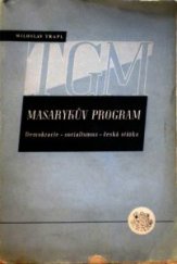 kniha Masarykův program demokracie-socialismus-česká otázka, Zář 1948