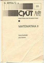 kniha Matematika 2, ČVUT 1996