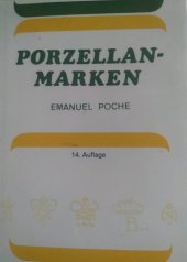 kniha Porzellan - marken Aus aller Welt, Aventinum 1990