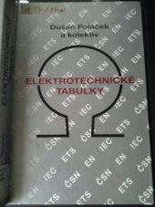 kniha Elektrotechnické tabulky hodnoty, vztahy a výpočty, Montanex 1996