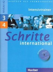 kniha Schritte international 3 + 4 Intensivtrainer mit Audio-CD, Hueber 2009