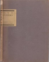 kniha Dvě povídky, Marie Kliková 1911