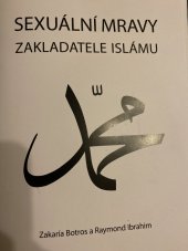 kniha Sexuální mravy zakladatele islámu, Lukáš Lhoťan 2015