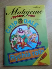 kniha Chip a Dale - Malujeme s Rychlou rotou, Egmont 1992