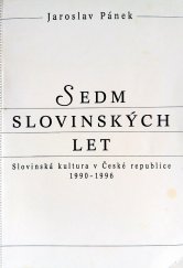 kniha Sedm slovinských let slovinská kultura v České republice 1990-1996 : [bibliografie], Votobia 1997