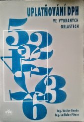 kniha Uplatňování DPH ve vybraných oblastech, Anag 1997