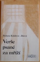 kniha Verše psané za mříží, ARSCI 1996