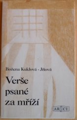 kniha Verše psané za mříží, ARSCI 1996