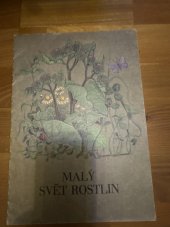 kniha Malý svět rostlin, Junge Welt Berlin 1989