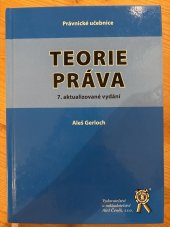 kniha Teorie práva 7.aktualizované vydání , Aleš Čeněk s.r.o. 2017