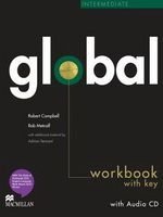 kniha Global Intermediate Workbook with key and Audio CD, Macmillan 2012