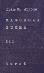 kniha Magorova summa III., Torst 2015