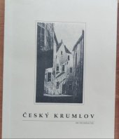 kniha Český Krumlov deutschsprachig, Tiskárna Vyšehrad 2001