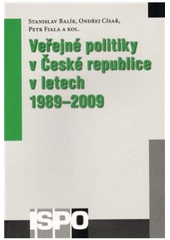 kniha Veřejné politiky v České republice v letech 1989–2009, Centrum pro studium demokracie a kultury 2010