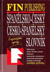 kniha Španělsko-český, česko-španělský slovník, Fin 2000