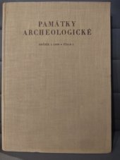 kniha Památky archeologické  Ročník L 1959 číslo 1, Československá akademie věd 1959