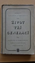 kniha Život tří generací vzpomínky na velké Purkyně : listy a články Karla Purkyně, Výtvarný odbor Umělecké besedy 1944