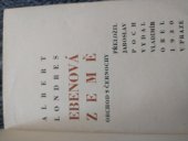 kniha Ebenová země obchod s černochy, Vladimír Orel 1930