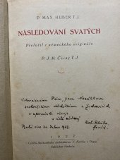 kniha Následování svatých, Cyrillo-Methodějská knihtiskárna (V. Kotrba) 1927