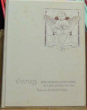 kniha V. Hynais Eine Auswahl seiner Werke aus den Jahren 1891-1901, Česká grafická Unie 1904