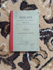 kniha Básně  Václava Bolemíra Nebeského , Eduard Valečka 1886