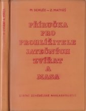 kniha Příručka pro prohlížitele jatečných zvířat a masa, SZN 1959