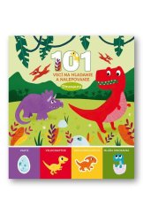 kniha 101 vecí na hľadanie a nalepovanie Dinosaury, Svojtka 2023