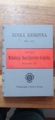 kniha Mirgorod Novelly a Arabesky, J. Otto 