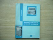 kniha Rozhlasové přijímače moderní konstrukce, Vydavatelství obchodu 1966