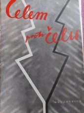 kniha Čelem proti čelu [Povídky], Melantrich 1947