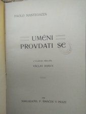 kniha Umění provdati se, F. Šimáček 1902