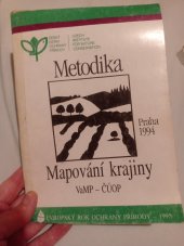 kniha Metodika mapování krajiny, Český ústav ochrany přírody 1994