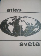 kniha Atlas sveta , Slovenská kartografia 1970