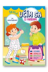 kniha Škola so samolepkami Učím sa s farbami, Svojtka 2018