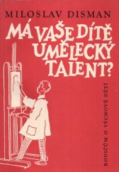 kniha Má vaše dítě umělecký talent?, SPN 1963